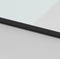 vidaXL - Schuifdeur - 76x205 - cm - gehard - glas - en - aluminium - zwart