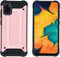 iMoshion Hoesje Geschikt voor Samsung Galaxy A31 Hoesje - iMoshion Rugged Xtreme Backcover - Rosé