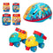 SuperThings Step - 4 Wielen - Inclusief Helm en Kniebeschermers - Multicolor (4 stuks)