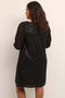 Kaffe Curve KCsally Dress - Dames Jurk A-lijn 3/4 mouwen - Maat M