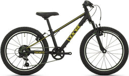 Bikefun 20 The Beast V-brake 6 speed - zwart/geel