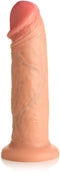 JOCK - Real Skin Vibrerend Dildo - 20 cm & Lichtkleurig