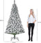 Black Box Trees Millington Kunstkerstboom - H230 x Ø127 cm - Groen Frosted