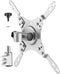 Tv muurbeugel voor 13-43 inch scherm - Compact - Basic - Full-motion - Tot 15kg - Zilver