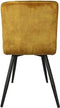 Decostar Eetkamerstoel Frankford, textiel, goud