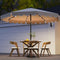 Coast - Tuinparasol - Solar LED - Kantelbaar tot 35 graden