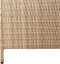 vidaXL - Vouwdeel - 3 - Panelen - Beige - 146x200 - cm - Poly - Rattan