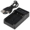 USB charger compatible for CANON BP-2L5, BP-2LH, NB-2L, NB-2LH