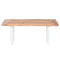 Hoofdtafel Home ESPRIT Wit 120 x 60 x 45 cm 121 x 60,5 x 45 cm