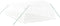 vidaXL - Tuinkas - met - stalen - frame - 32 - m² - 8x4x2 - m - wit
