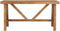 DTP Home Console Monastery,76x150x40 cm, 6 cm top with envelope, recycled teakwood