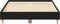 vidaXL - Bed - Frame - 135x190 - cm - Zwart - Eiken - Hout