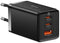 Baseus GaN5 Pro - Netlader - 65W 2xUSB-C + USB - Zwart