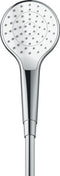 hansgrohe Croma Select handdouche EcoSmart - 1 straalsoort - wit/chroom - diameter douchekop 110 mm