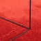 vidaXL - Vloerkleed - OVIEDO - laagpolig - Ø - 240 - cm - rood