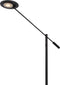 Lucide ANSELMO - Leeslamp - Dimbaar LED 9W 3000K - Ø 25 cm - Zwart