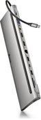 NGS WONDER DOCK 12 - USB 3.2 Gen 1 Type-C - Ethernet LAN 1Gbps - MicroSD/SD (8435430623543)