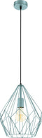 EGLO Carlton - Hanglamp - E27 - Ø 31 cm - In hoogte verstelbaar - Groen