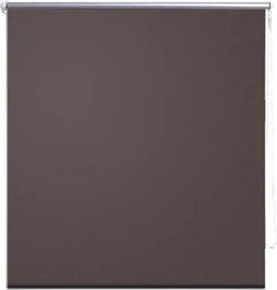 vidaXL - Rolgordijn - verduisterend - 140 - x - 230 - cm - koffiebruin