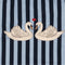 Konges Sløjd Dea Zwempak/Badpak Frill - Navy Stripe - Maat 3 jaar