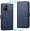 iMoshion Hoesje Geschikt voor Oppo A94 (5G) Hoesje Met Pasjeshouder - iMoshion Luxe Bookcase - Donkerblauw