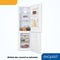 Exquisit KGC265-70-NF-WS-040C - Vrijstaand Koelkast Vriezer 251 l No Frost Zwart Wit