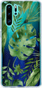 Design Backcover Huawei P30 Pro hoesje - Monstera leafs