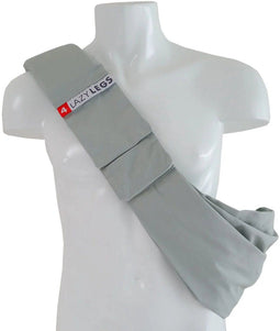 4LazyLegs Draagzak - Voor Honden tot 15kg - 100% Katoen - Grijs