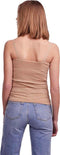 PIECES PCPLAIN UNDERWEAR TOP NOOS - Dames Onderhemd - Spaghetti bandjes - Zwart