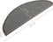 vidaXL - Trapmatten - 15 - st - 65x21x4 - cm - grijs