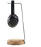 Oakywood 2in1 Headphones Stand - Massief Eiken - Echt Hout Koptelefoon Standaard Houder met 10W Draadloze Oplader