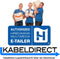 Hirschmann FEKAB 5 - Coax kabel - Ultra hoge screening tot 3000 MHz - Wit