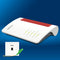 Fritz!Box 5690 XGS - Router - Wi-Fi 6 GHz - Rood
