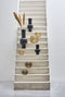 D - Light & Living - Vaas BENZO - Ø20x46cm - Zwart