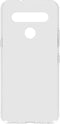 Hoesje Siliconen Geschikt voor LG K61 - Softcase Backcover smartphone - Transparant