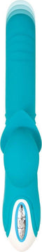 Stotende vibrator met intense clitorisstimulator Evolved -