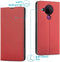 iMoshion Hoesje Geschikt voor Nokia 5.4 Hoesje Met Pasjeshouder - iMoshion Slim Folio Bookcase - Rood