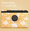 imoshion Tablet Hoes - Geschikt voor Samsung Galaxy Tab S9 11.0 inch - 360° Draaibare Design Bookcase 2.0 - Yellow Flowers