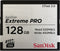 Sandisk 128GB Extreme Pro - CFast 2.0 - 525 MB/s schrijfsnelheid