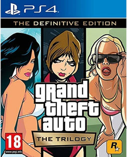 PlayStation 4 Video Game Take2 GTA The Trilogy Definitive Edition
