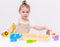 New Classic Toys® Houten Safari Dieren - Speelfigurenset met 8 dieren - Inclusief houten opbergdoos