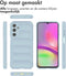iMoshion Hoesje Geschikt voor Samsung Galaxy A25 Hoesje Siliconen - iMoshion EasyGrip Backcover - Lichtblauw