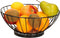 Svenska Living - Fruitschaal - Ø28cm - Zwart Staal - Draad