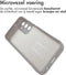 imoshion Hoesje - Geschikt voor Samsung Galaxy A15 (5G) / A15 (4G) - EasyGrip Backcover - Grijs