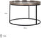 Richmond Interiors Salontafel Milo aluminium champagne gold 70Ø (Champagne gold)