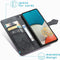 iMoshion Hoesje Geschikt voor Samsung Galaxy A53 Hoesje Met Pasjeshouder - iMoshion Mandala Bookcase - Zwart