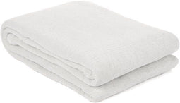 Yellow ICA - Bedsprei - Wafelstructuur - Bright White - 270 x 260 cm