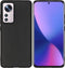 iMoshion Hoesje Geschikt voor Xiaomi 12X / 12 Hoesje Siliconen - iMoshion Color Backcover - Zwart