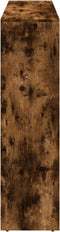vidaXL - Kamerscherm - / - boekenkast - 137,5x29x103,5 - cm - hout - gerookt - eiken