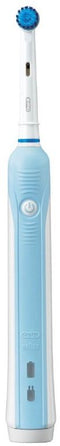 Oral-B 800 Sensitive Clean - Elektrische Tandenborstel - Roterend en vibrerend - Blauw Wit (2 stuks)